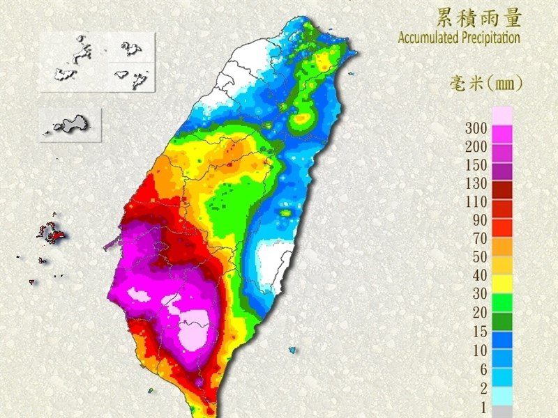 3日白天迎降雨高峰 高屏山區防豪雨以上降雨 3日白天迎降雨高峰 高屏山區防豪雨以上降雨