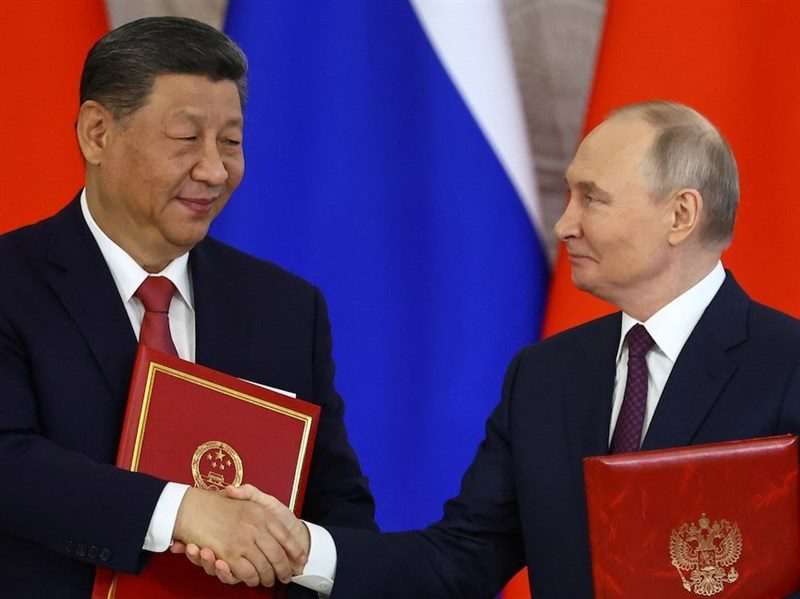 川普稱中國與俄羅斯之間有矛盾 對中俄合作存疑 川普稱中國與俄羅斯之間有矛盾 對中俄合作存疑