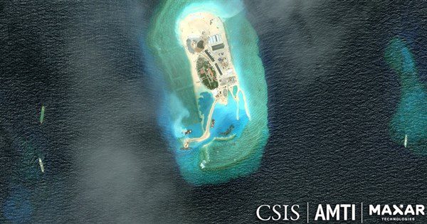 美智庫:南沙群島填海造陸 越南規模將超越中國 美智庫:南沙群島填海造陸 越南規模將超越中國