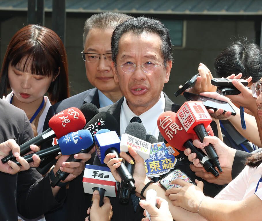 顧立雄:台美高度共識維護區域和平 漸行漸遠說法不公允 顧立雄:台美高度共識維護區域和平 漸行漸遠說法不公允