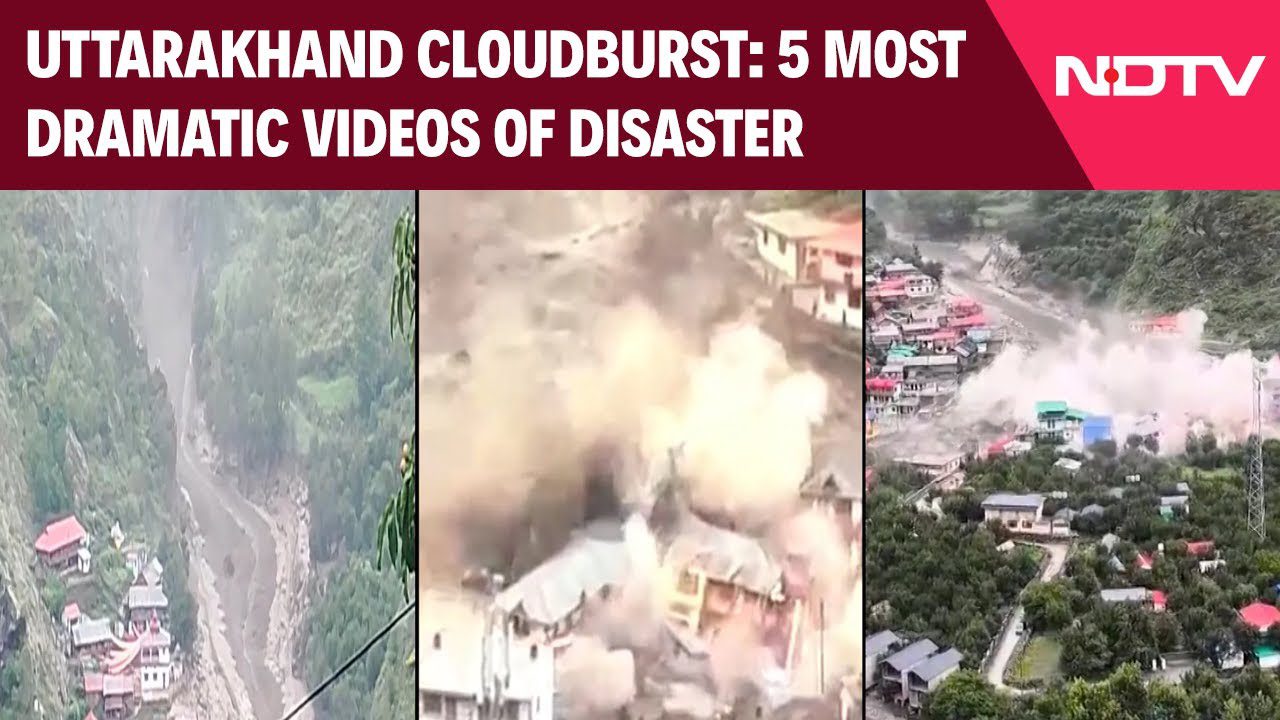 北印度暴洪沖毀喜馬拉雅山村 至少4死恐數十人失蹤 北印度暴洪沖毀喜馬拉雅山村 至少4死恐數十人失蹤