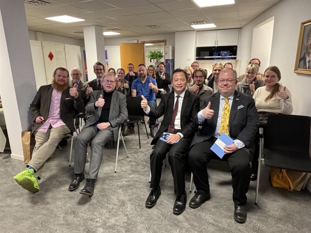 駐瑞典代表投書媒體:為台灣開啟聯合國的大門 駐瑞典代表投書媒體:為台灣開啟聯合國的大門