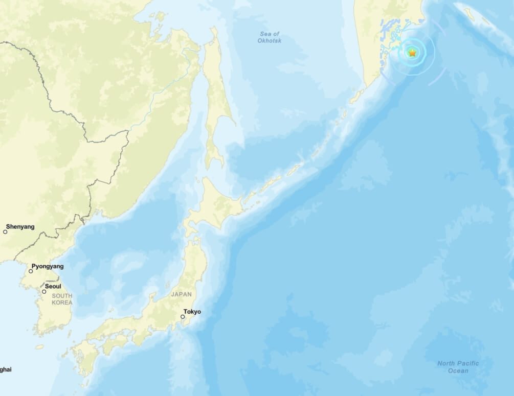俄羅斯遠東地區7.8強震 餘震規模達5.8 俄羅斯遠東地區7.8強震 餘震規模達5.8