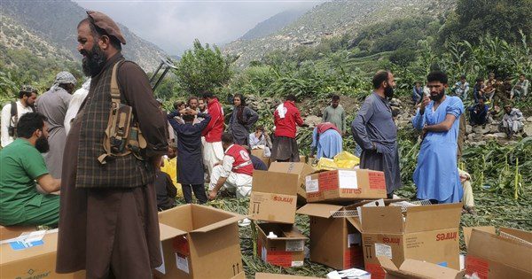 阿富汗規模6地震釀逾800死 3年多來最致命震災 阿富汗規模6地震釀逾800死 3年多來最致命震災