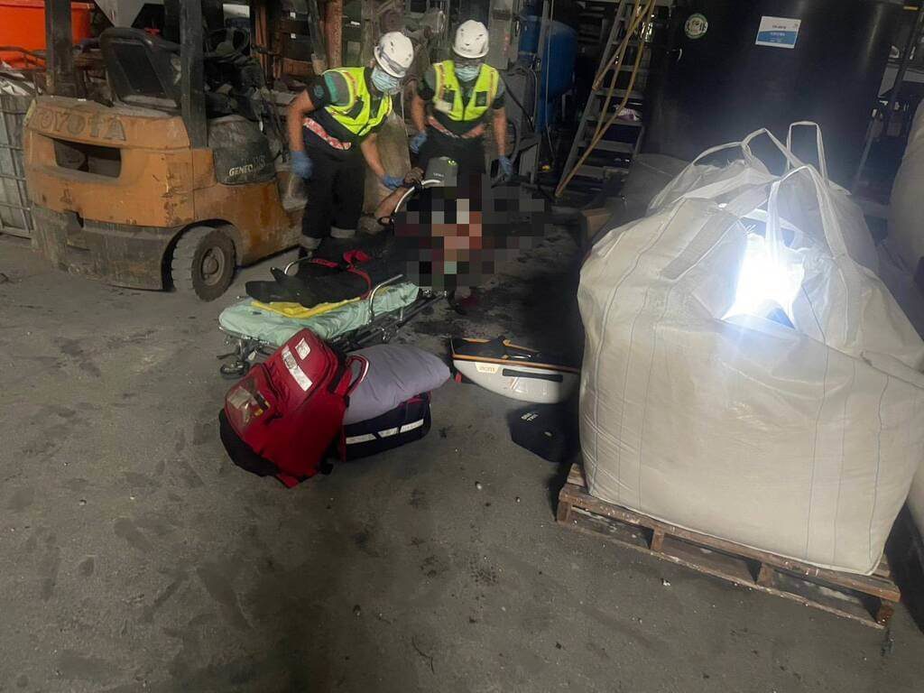 彰化線西工安意外　工人倒臥脫水機旁死亡