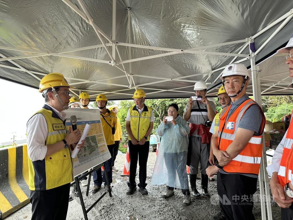 視察蘇花防災整備 陳世凱:北迴鐵公路確保暢通 視察蘇花防災整備 陳世凱:北迴鐵公路確保暢通