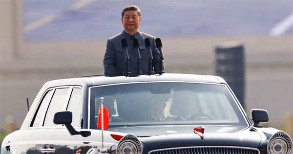 中共九三閱兵 習近平:加快建設一流軍隊 中共九三閱兵 習近平:加快建設一流軍隊