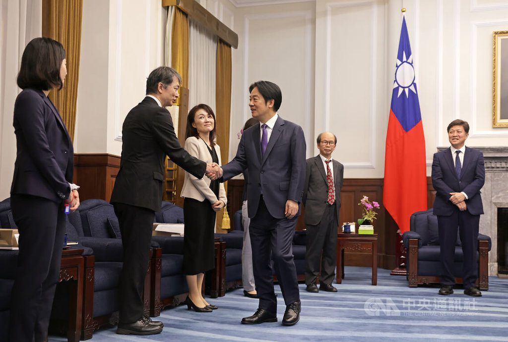 總統接見日訪團 感謝關心台海局勢盼續深化台日合作 總統接見日訪團 感謝關心台海局勢盼續深化台日合作