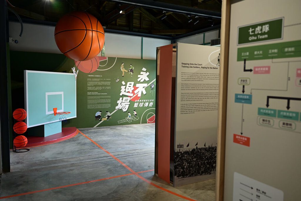 特展回望七虎籃球場歷史 傅達仁聲音開場 特展回望七虎籃球場歷史 傅達仁聲音開場