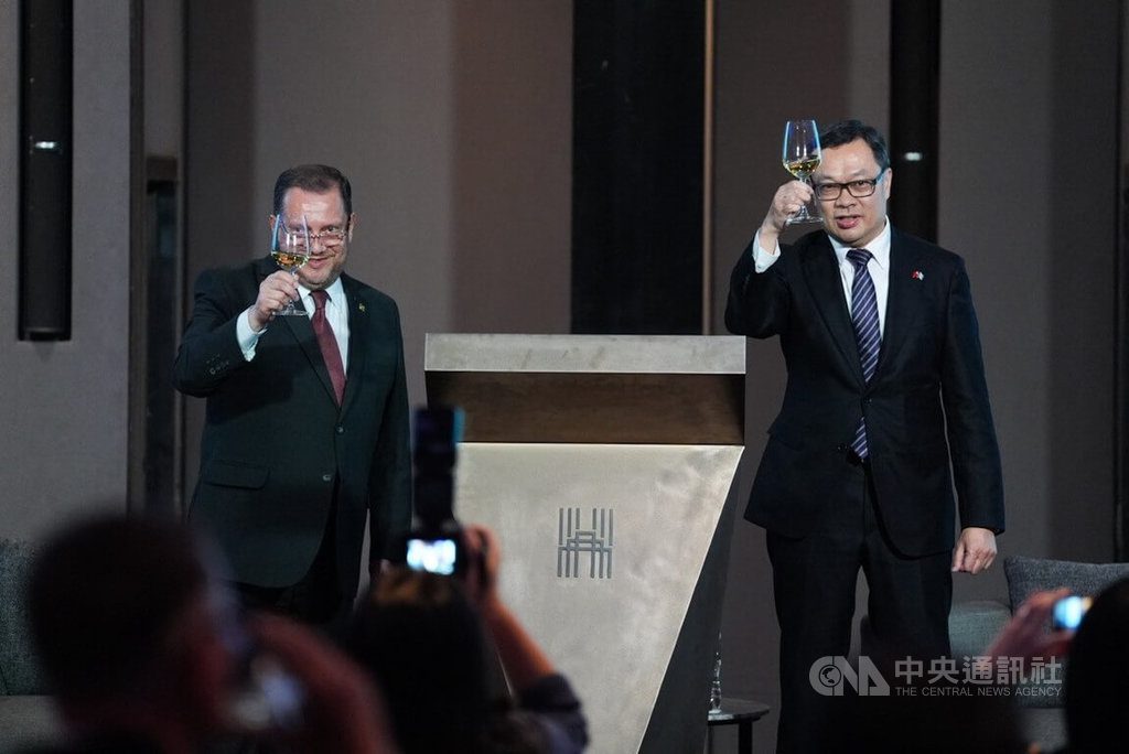 瓜地馬拉國慶酒會 陳明祺:感謝持續挺台 瓜地馬拉國慶酒會 陳明祺:感謝持續挺台