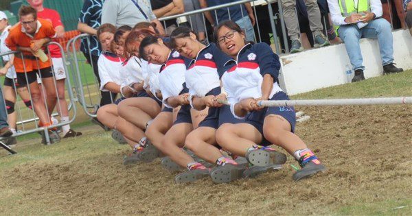 英國拔河世錦賽 台灣女子500公斤摘金4連霸 英國拔河世錦賽 台灣女子500公斤摘金4連霸