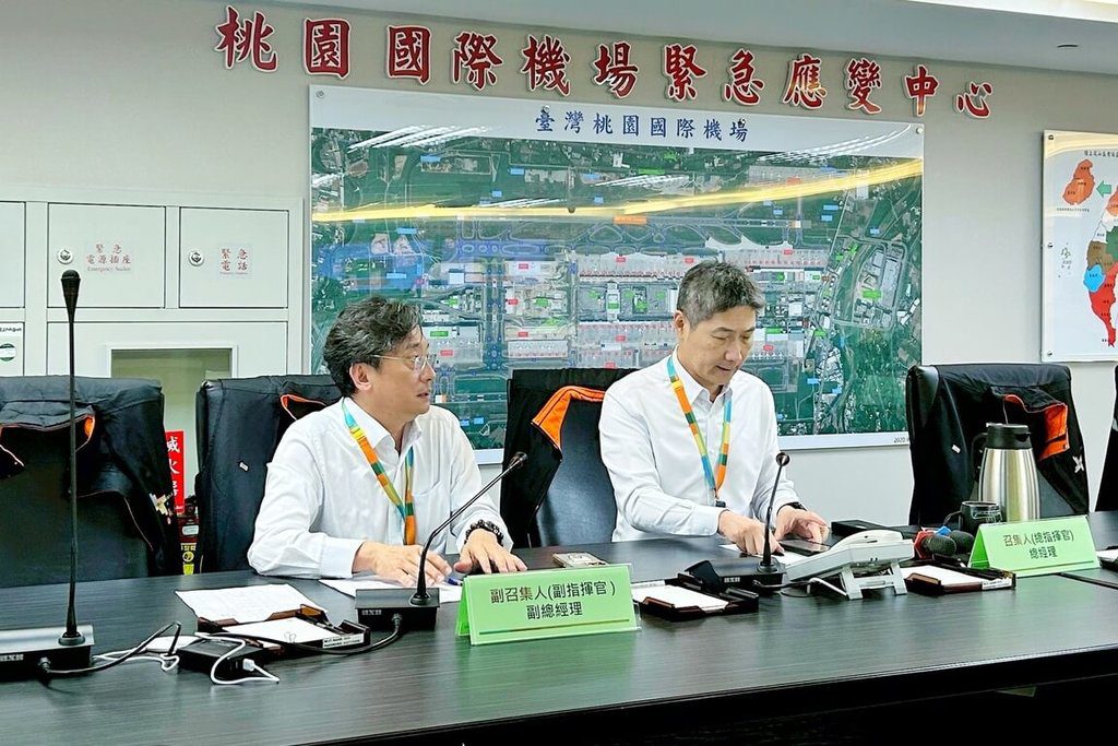 颱風樺加沙來襲 桃機17航班因強側風取消 颱風樺加沙來襲 桃機17航班因強側風取消