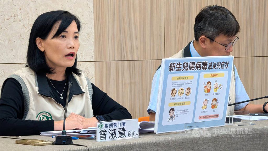 新生兒腸病毒重症增2例 疾管署示警開學後疫情 新生兒腸病毒重症增2例 疾管署示警開學後疫情