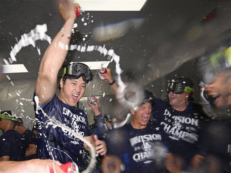 道奇猛打國聯西區封王　大谷54轟追平去年紀錄