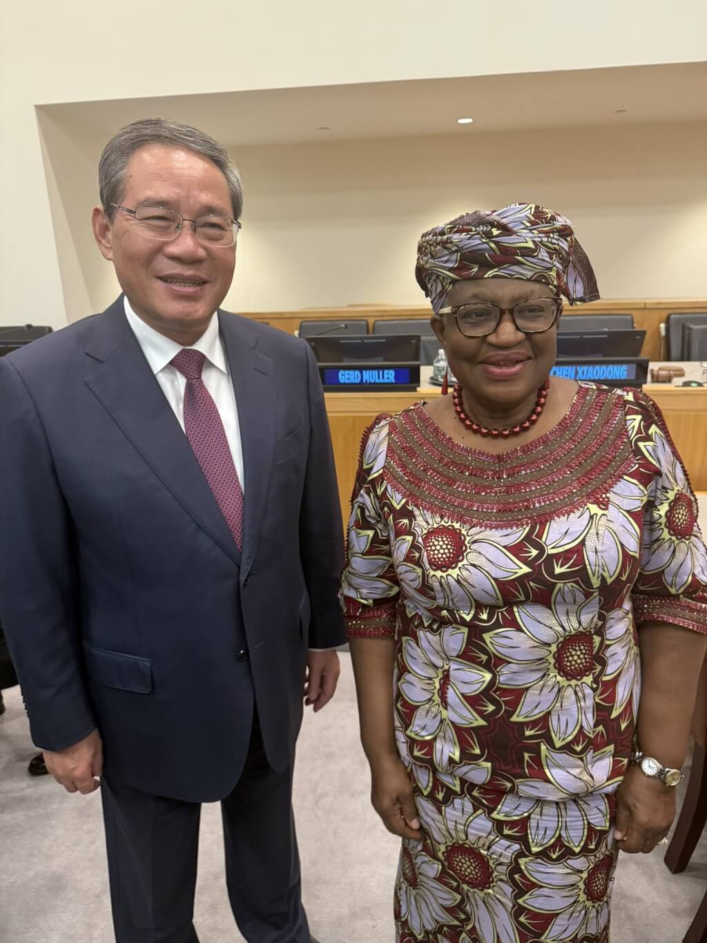 李強:中國不會在世貿談判尋求新的特殊和差別待遇 李強:中國不會在世貿談判尋求新的特殊和差別待遇