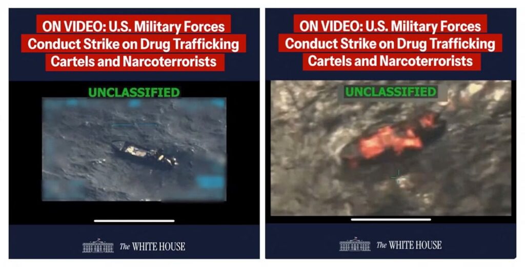 川普稱美軍再襲擊疑似委內瑞拉運毒船　3人死亡