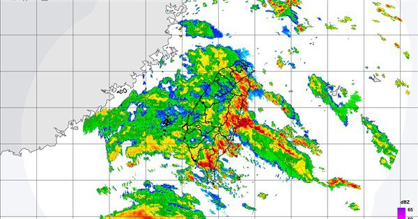 颱風樺加沙持續西行 最快上午8時30分解除陸警 颱風樺加沙持續西行 最快上午8時30分解除陸警
