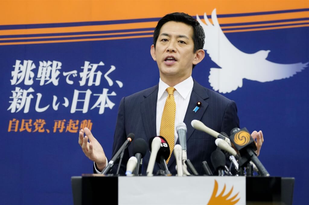 小林鷹之高喊改革 三大主軸挑戰日本自民黨總裁選 小林鷹之高喊改革 三大主軸挑戰日本自民黨總裁選