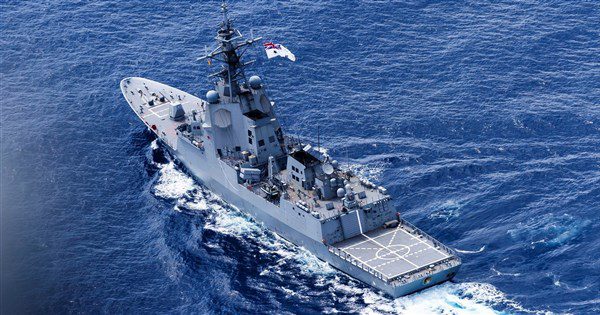 加拿大澳洲軍艦進入台灣海峽 彰顯維護印太和平 加拿大澳洲軍艦進入台灣海峽 彰顯維護印太和平