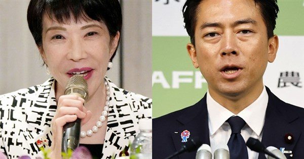 小泉與高市再戰自民黨總裁選舉 麻生派動向成關鍵 小泉與高市再戰自民黨總裁選舉 麻生派動向成關鍵