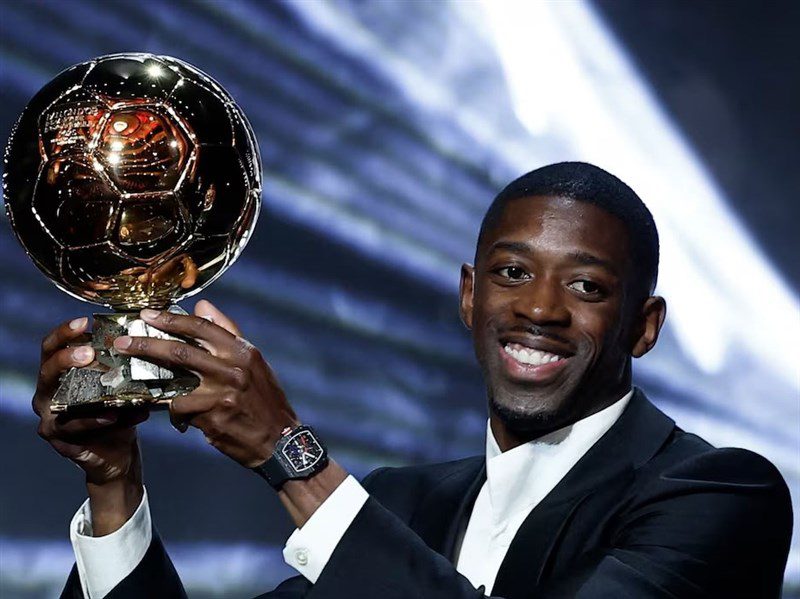 助巴黎聖傑曼歐冠封王　狄姆貝利勇奪金球獎