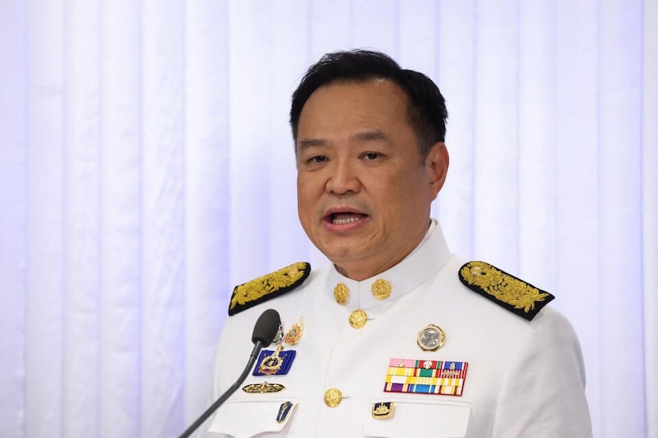 泰國重申邊境立場 總理阿努廷:柬撤軍前不談判 泰國重申邊境立場 總理阿努廷:柬撤軍前不談判