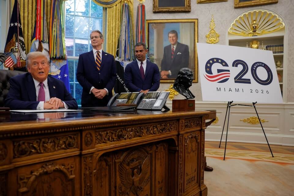 美國將主辦2026年G20峰會 地點在川普自家渡假村 美國將主辦2026年G20峰會 地點在川普自家渡假村