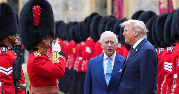 川普國是訪問行程展開 英國國王溫莎城堡隆重歡迎 川普國是訪問行程展開 英國國王溫莎城堡隆重歡迎