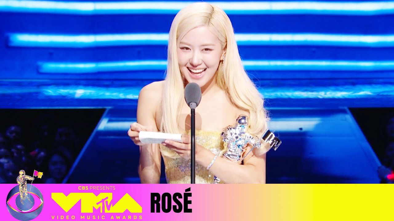 Rosé爆紅神曲APT.奪MTV年度歌曲獎 K-Pop第一人 Rosé爆紅神曲APT.奪MTV年度歌曲獎 K-Pop第一人