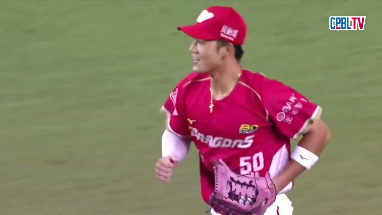 曾聖安演出飛撲美技 向郭天信看齊以超越為目標 曾聖安演出飛撲美技 向郭天信看齊以超越為目標