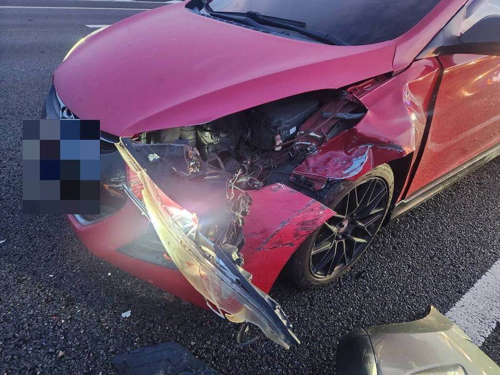 中山高南下埔鹽段車禍 酒駕男釀4車連環撞 中山高南下埔鹽段車禍 酒駕男釀4車連環撞