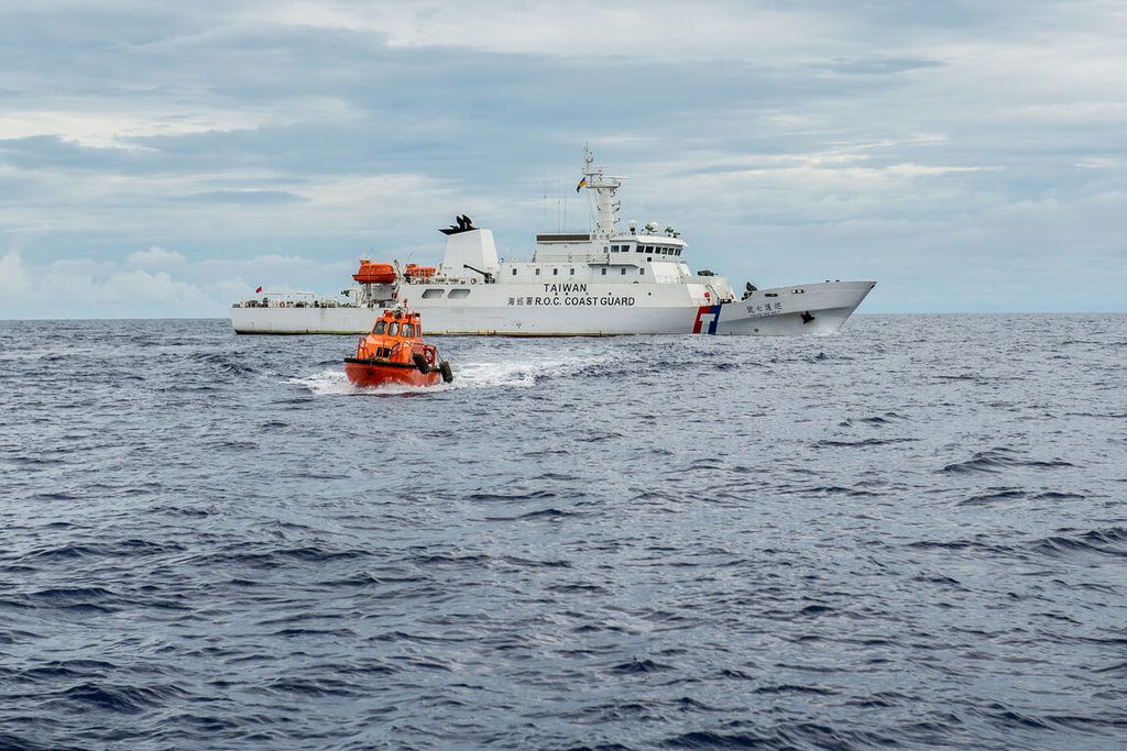 「巡護七號」航程逾8千浬 完成公海漁業巡護返台 「巡護七號」航程逾8千浬 完成公海漁業巡護返台