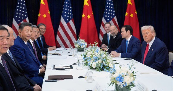 川習會登場 川普預期會談成功習近平肯定美促和平 川習會登場 川普預期會談成功習近平肯定美促和平