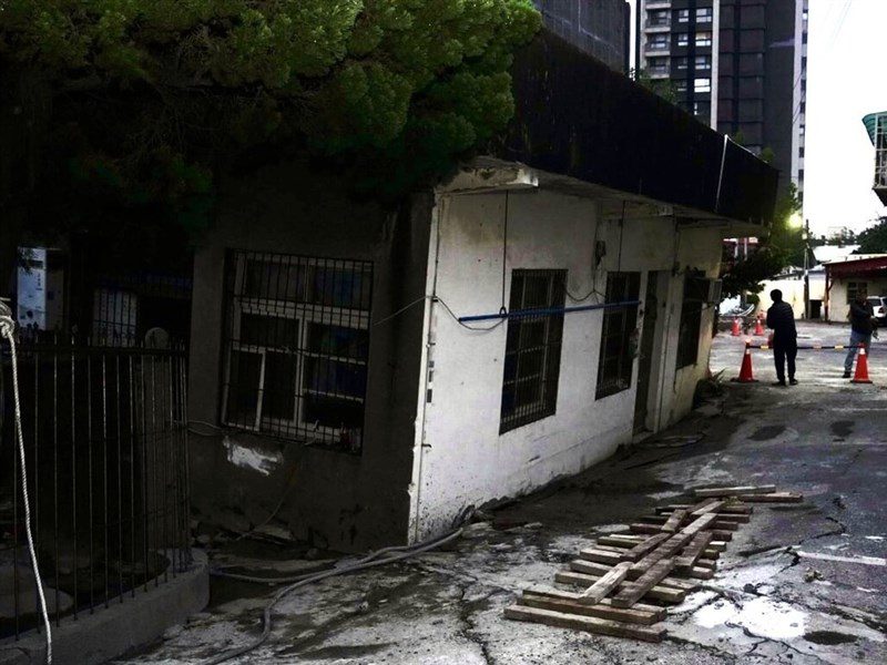 竹市東大路工地施工致地層下陷 影響19戶市府助安置