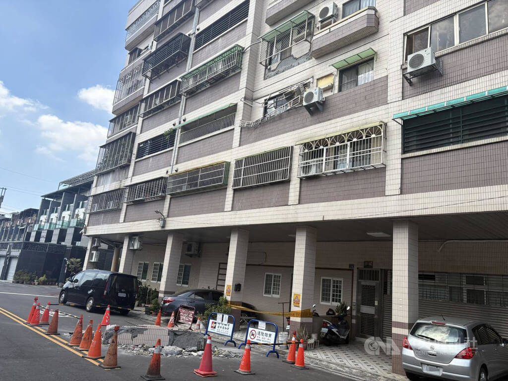 台中太平社區花台墜落路面 市府初判鋼筋鏽蝕釀禍 台中太平社區花台墜落路面 市府初判鋼筋鏽蝕釀禍