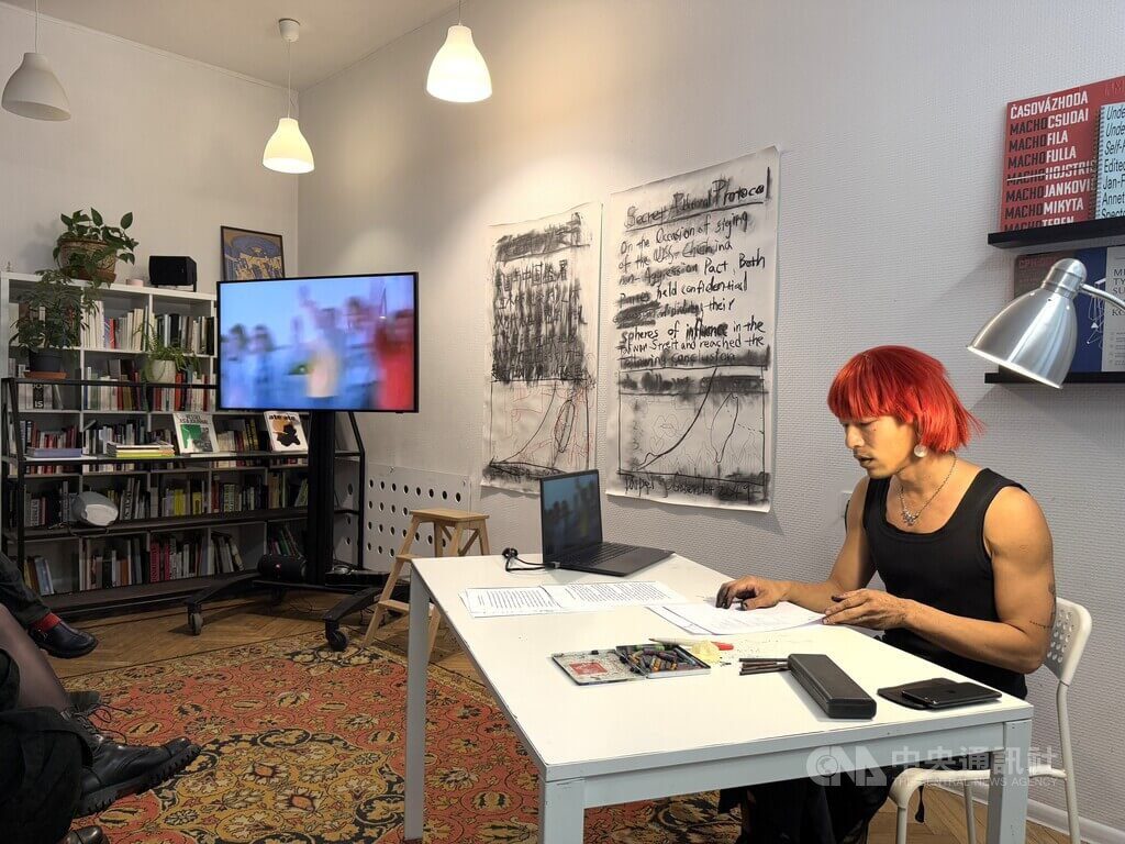 熊元培立陶宛駐村成果發表 藉歷史探討身分認同 熊元培立陶宛駐村成果發表 藉歷史探討身分認同