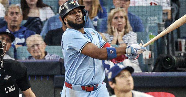 小葛雷諾砲轟大谷率藍鳥奪第4戰 道奇拚客場封王 小葛雷諾砲轟大谷率藍鳥奪第4戰 道奇拚客場封王