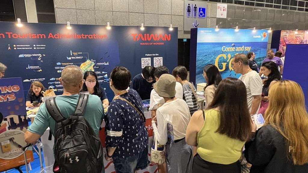 新加坡航空旅展 觀光署設展盼擴大台灣觀光品牌質感 新加坡航空旅展 觀光署設展盼擴大台灣觀光品牌質感