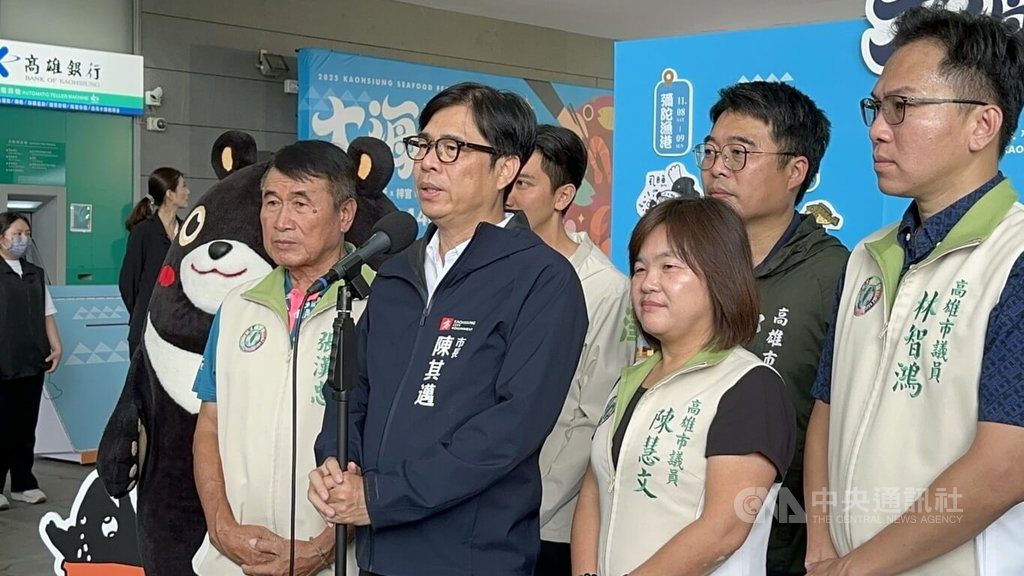 林佳龍為林岱樺造勢引議 陳其邁:尊重黨內民主 林佳龍為林岱樺造勢引議 陳其邁:尊重黨內民主