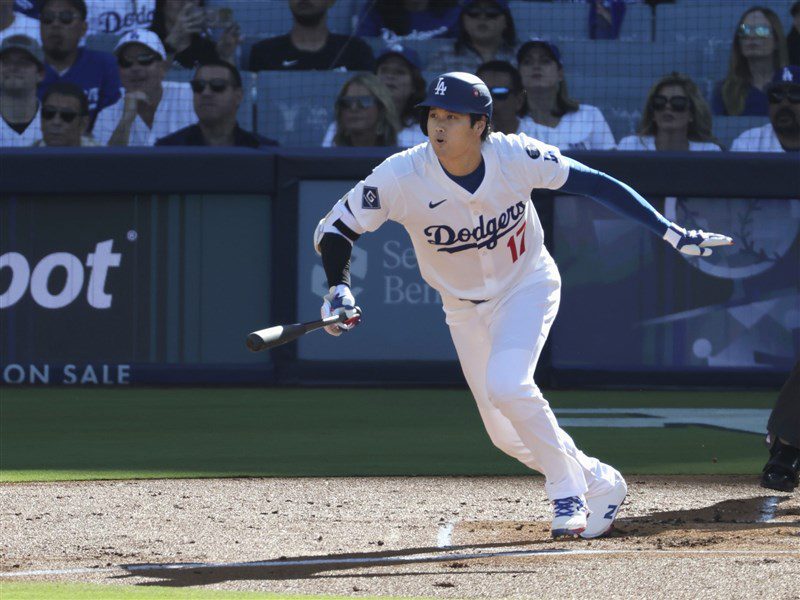 道奇聽牌大谷G4先發　力拚大聯盟25年首見連霸