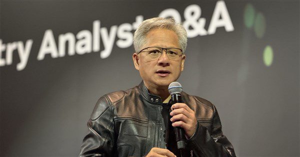 AI競爭 黃仁勳:美國整體未大幅領先中國 AI競爭 黃仁勳:美國整體未大幅領先中國