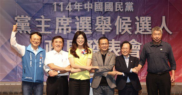 藍主席選舉傳境外介選 國安局:逾半數帳號非境內 藍主席選舉傳境外介選 國安局:逾半數帳號非境內