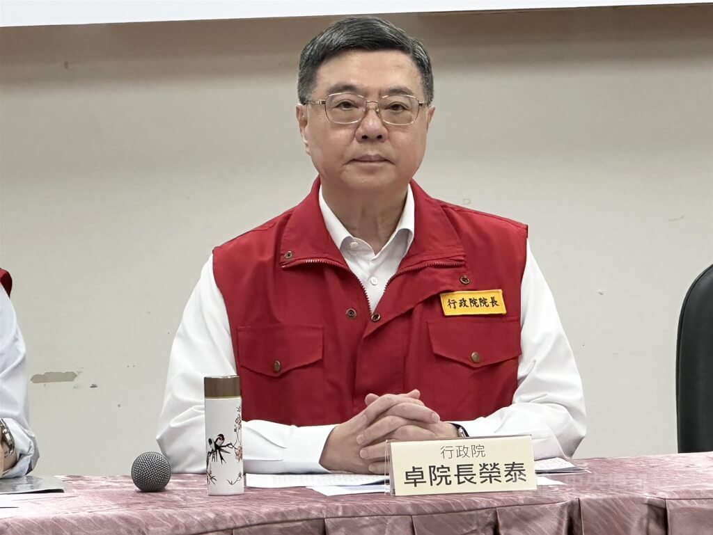 卓榮泰提5大防疫作戰計畫 籲國人發揮志工精神 卓榮泰提5大防疫作戰計畫 籲國人發揮志工精神