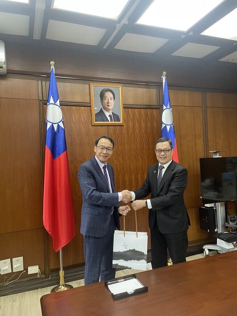 陳明祺接見世總新任總會長 盼台商協助推動外交 陳明祺接見世總新任總會長 盼台商協助推動外交