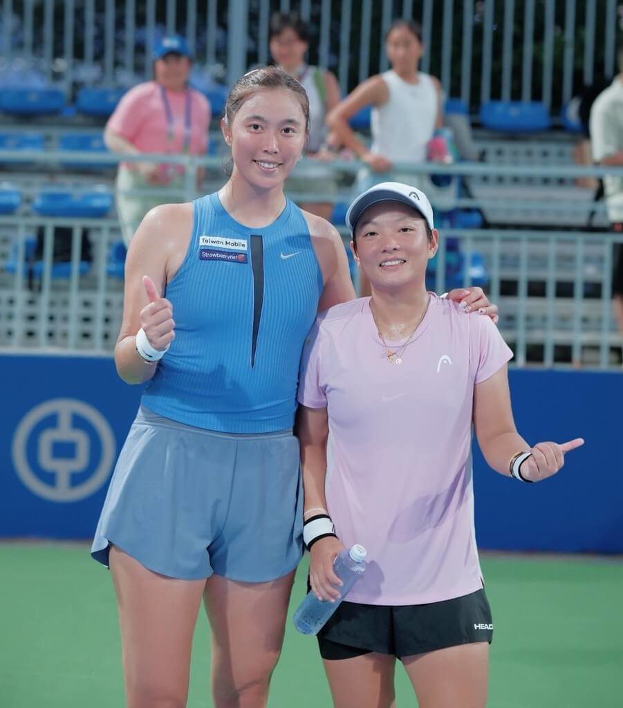 詹皓晴闖武漢網賽女雙8強　下一戰強碰世界球后