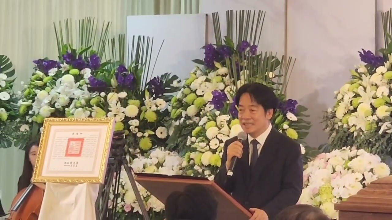 張俊雄追思告別式 總統頒褒揚令:功在民主與國家 張俊雄追思告別式 總統頒褒揚令:功在民主與國家