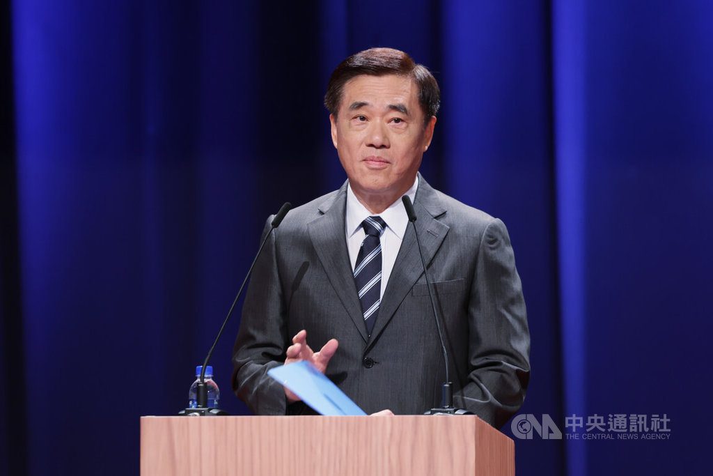 國民黨主席選舉 郝龍斌致敬5位對手:我把心放大 國民黨主席選舉 郝龍斌致敬5位對手:我把心放大