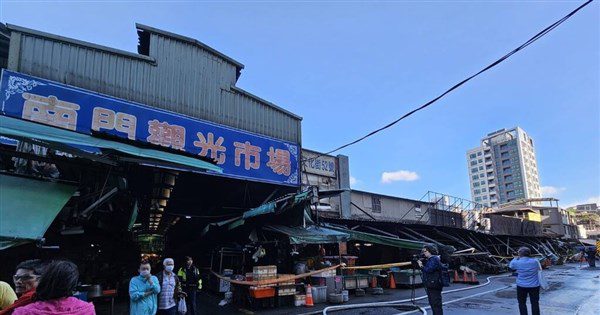 桃園南門市場大火燒掉三分之二　市府擬緊急補助