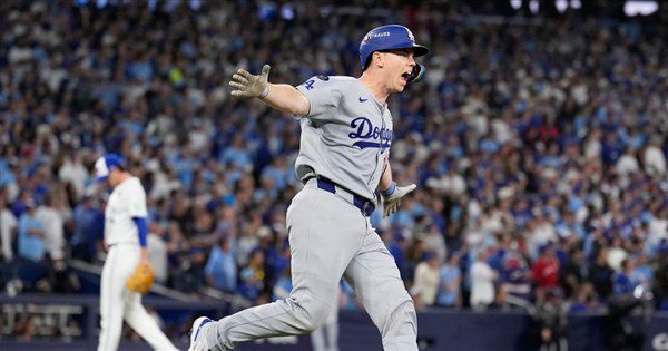 史密斯11局開轟擊垮藍鳥　道奇世界大賽二連霸