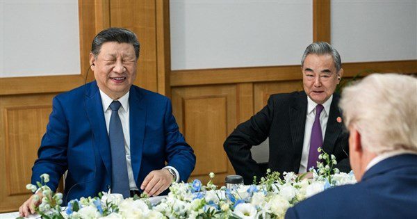 白宮公布峰會習近平笑瞇了眼照片 中國民眾看不到 白宮公布峰會習近平笑瞇了眼照片 中國民眾看不到